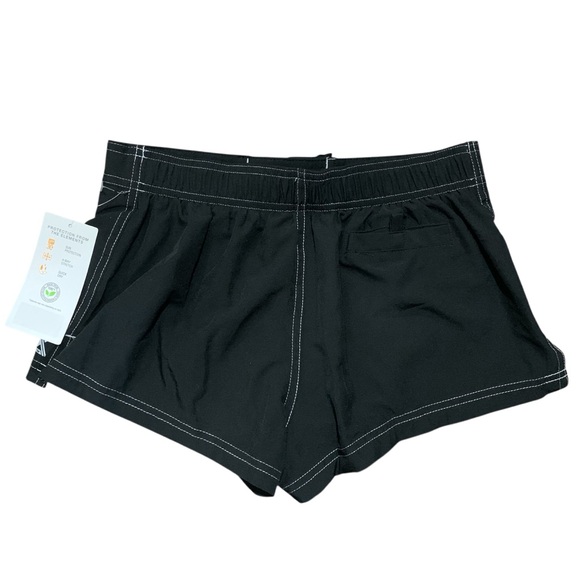 ZeroXposur Woven Board Swim Shorts Size XS (6) Black NWT Quick Dry Sun Smart - Picture 4 of 7